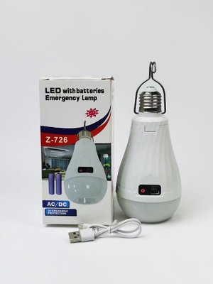 Υπηρεσία λυχνιών LED για λύσεις φωτισμού 15W E27 B22 Λιθιοειδής μπαταρία επαναφορτιζόμενη AC/DC
