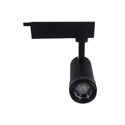 COB LED Focal Light Track Light με ενσωματωμένο περίβλημα από αλουμίνιο και αντικειμενικό φακό