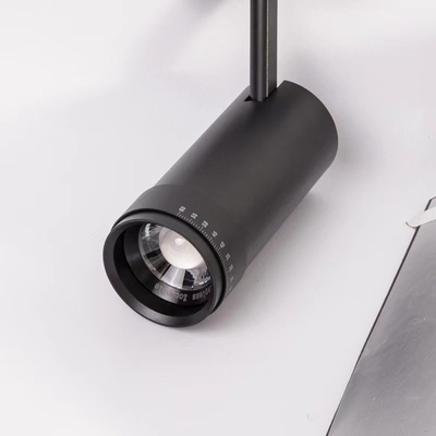 10-60 μοίρες Ζουμάιμπλ Λινς Track Light για σύγχρονο στυλ σχεδιασμού Μουσείο Έκθεσης Ξενοδοχείο