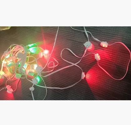 Εσωτερική και εξωτερική διακόσμηση LED String Hanging Light με αλλαγή χρώματος 100M μήκος