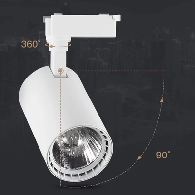 10W 4 Φάσης Διάτακτος Σύρμας COB Spot Mini Rail LED Track Light με σύγχρονο σχεδιασμό