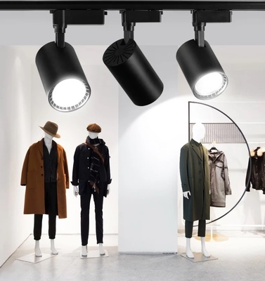 10W 4 Φάσης Διάτακτος Σύρμας COB Spot Mini Rail LED Track Light με σύγχρονο σχεδιασμό