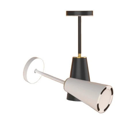 Μεταλλικό ABS Shade Touch Charging Smart Table Lamp με θολωτικό και ατμοσφαιρικό φωτισμό