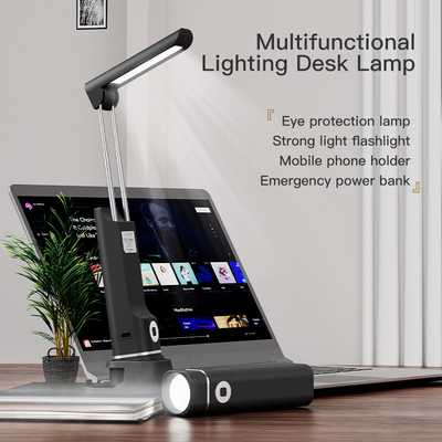 10W High CRI Dimmable Desk Lamp με μακρά διάρκεια ζωής μπαταρίας και μεγάλης χωρητικότητας μπαταρία λιθίου