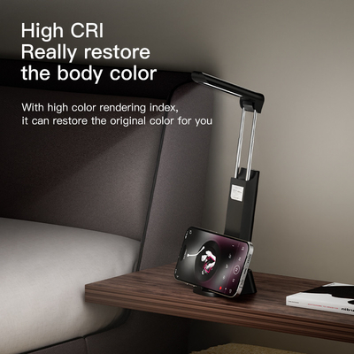 10W High CRI Dimmable Desk Lamp με μακρά διάρκεια ζωής μπαταρίας και μεγάλης χωρητικότητας μπαταρία λιθίου