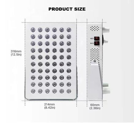 Αναζητήστε την απόλυτη αναζωογόνηση του δέρματος με την κόκκινη μπλε μάσκα φωτονίων LED 316*214*60MM