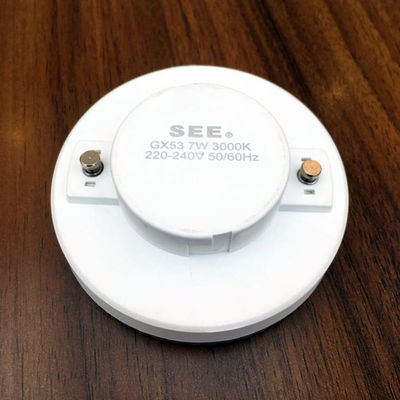 Προσαρμογή Gx53 LED Downlight με βαθμολογία IP40 και αποδοτικότητα 800lm / w