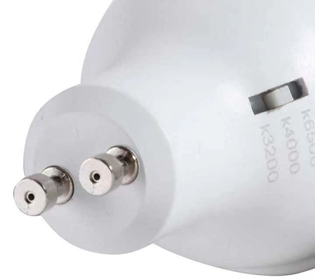 6W GU10 λαμπτήρες προβολέων LED με γωνία δέσμης 120 μοιρών και χρόνο εργασίας 30000 ωρών