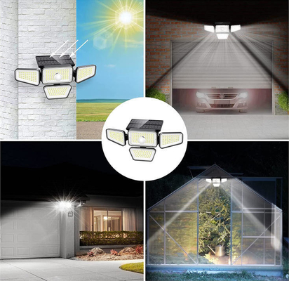 270 LED Ανερόφθαλμος LED αισθητήρας κίνησης Ηλιακό φως τοίχου Ανερόφθαλμος και εύκολη εγκατάσταση