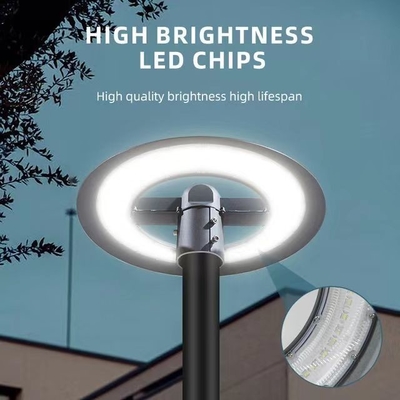 50W / 100W / 150W LED φωτισμός δρόμου κήπου υψηλή φωτεινότητα κολλητή κολώνα κορυφή λάμπα