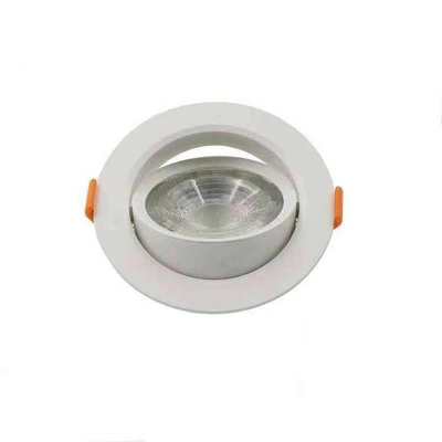 5W Γύρω LED Downlight Θέμα οροφής 3000K/4000K/6000K Αλουμινίου PC Προηγμένη τεχνολογία