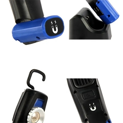 Φορητό φως Μίνι COB LED Χειροκίνητη φόρτιση USB Εργασιακό φως με ζεστό λευκό χρώμα