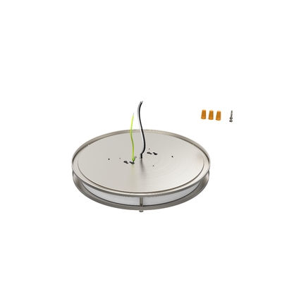 120V 25W 5CCT Μεσαίου μεγέθους 16 ιντσών LED διπλού δακτυλίου ενσωματωμένο φως οροφής CL-B1628