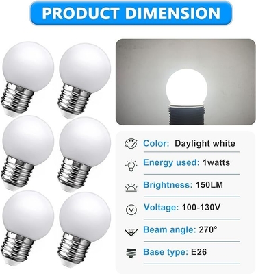 G45/Golfball LED Bulb/5W Προσαρμόσιμος οικιακός φωτισμός εσωτερικό φως 110v/220v LED λαμπτήρα