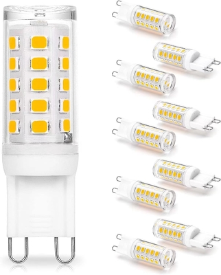 G9 LED λαμπτήρας 4W 40 Watt T4 Dimmable 2700K μαλακό ζεστό λευκό 120V χωρίς αναβοσβήνωση πολυέλαιο φωτισμός 450LM