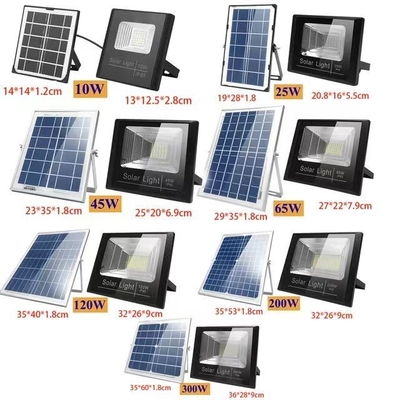 Φώτα Φωτεινή ροή lm 300lm-800lm IP65 Ηλιακή φόρτιση Φωτό προβολέας για εξωτερικό διακόπτη χρόνου