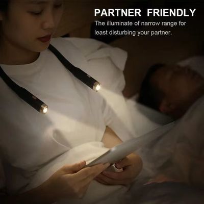 Κύκλος ελέγχου Κύκλος ελέγχου LED Φορητό ευέλικτο λαιμό κρεμασμένο φόρτιση φωτισμός βιβλίου για DIY