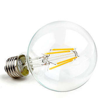 Βιντέο λαμπτήρας LED Edison με τροφοδοσία εναλλασσόμενου ρεύματος 360D 4W 6W 8W E27 B22 CE Έγκριση