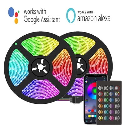 5m 10m 15m εσωτερικά και εξωτερικά Bluetooth/Wifi τηλεχειριστήρια έξυπνα φώτα λωρίδας
