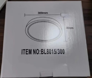 Εσωτερικό φως 30 * 3cm Φως οροφής με αισθητήρα μικροκυμάτων CCT και υψηλή φωτεινή ροή