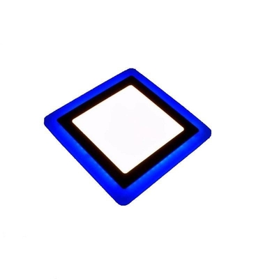 Διπλό χρώμα 3 2w Ultra Slim Square Led Panel Φως 2- και υποστήριξη Dimmer εγγυημένη