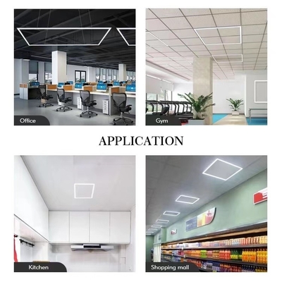 Εστιατόριο 40W Δυνατό να αναδιπλωθεί 60 * 60cm LED Panel Light Frame με υλικό κράματος αλουμινίου