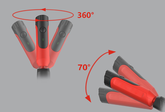 500LM High/ Rechargeable LED Neck Light με 6000K χρωματική θερμοκρασία Daylight Alert