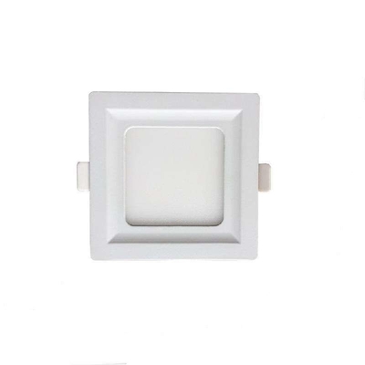 30000 ώρες χρόνου εργασίας Ultra Thin 5w 9w 15w 22w Square LED Recessed Ceiling Panel Light