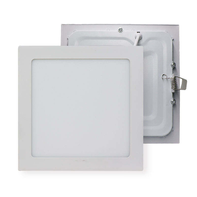 IP20 Αλουμινίου Square 12 Watt Recessed Led Panel Light Housing για την απόδοση