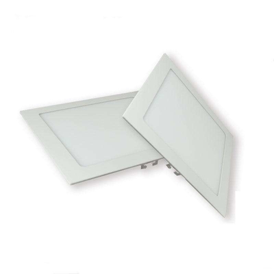 IP20 Αλουμινίου Square 12 Watt Recessed Led Panel Light Housing για την απόδοση