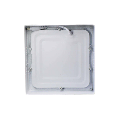 IP20 Αλουμινίου Square 12 Watt Recessed Led Panel Light Housing για την απόδοση