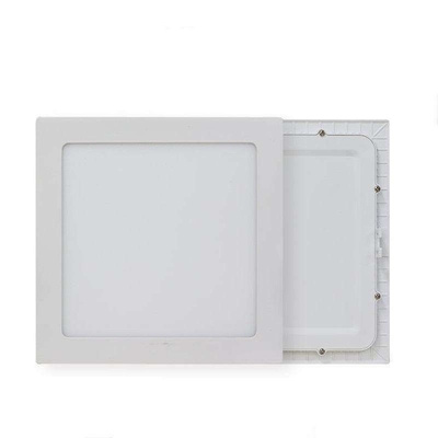 IP20 Αλουμινίου Square 12 Watt Recessed Led Panel Light Housing για την απόδοση