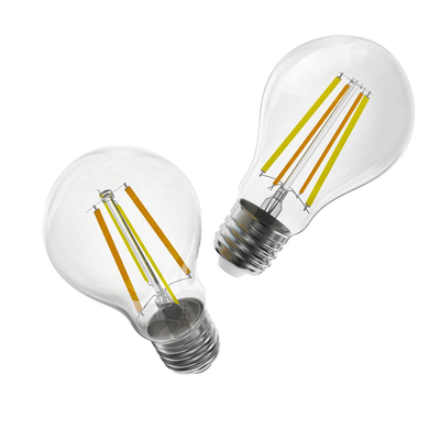 2024 Σχεδιασμός Οικιακού φωτισμού LED E27 Retro Filament Bulb με υλικό γυαλιού 80-90 CRI