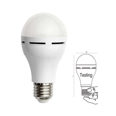 Επαναφορτιζόμενο λαμπτήρα LED 7w E27 B22 για φωτισμό έκτακτης ανάγκης σε 6000K