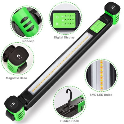 IP80 LED εργασιακό φως 1600 Lumen Δύο χρώματα θερμοκρασία 360 βαθμών Μαγνητικό και Hook