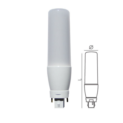 Υψηλής ισχύος 12w LED Stick Bulb E27 B22 G24 16w CFL Αντικατάσταση με 25000 ώρες εργασίας