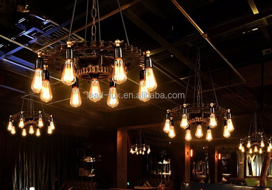 Ηλεκτρονική τροφοδοσία κυκλικής ροής LED Filament ST58 ST64 Bulb για προσαρμοσμένο εξοικονόμηση ενέργειας οικιακό φωτισμό