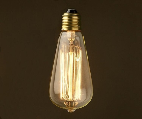 Ηλεκτρονική τροφοδοσία κυκλικής ροής LED Filament ST58 ST64 Bulb για προσαρμοσμένο εξοικονόμηση ενέργειας οικιακό φωτισμό
