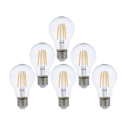 Κατάλογος ETL A19/A60 3000K 7W AC110V E26 Φωτοβολταϊκοί με χαμηλή ακτινοβολία με διάρκεια ζωής 15000 ώρες