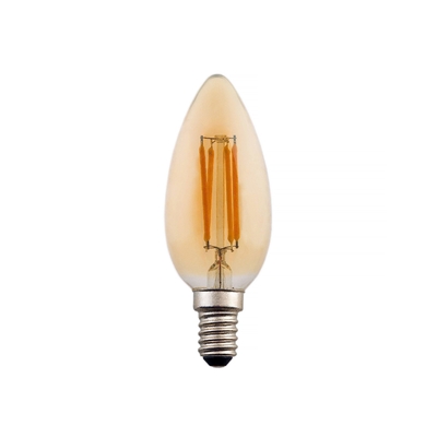 Προσαρμόσιμο E14 4W LED κερί λαμπτήρα για ευέλικτο φωτισμό και σχεδιασμό κυκλωμάτων