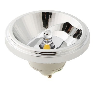 1- Προσαρμογή AR111 Gu10 Spot Light πλαστικό κάλυμμα Αλουμίνιο 11W 15W LED λαμπτήρας