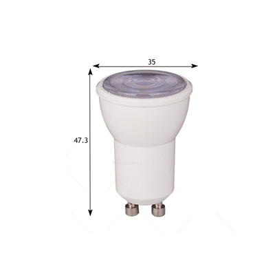 Ηλεκτρονική φωτεινή πηγή LED MR11 GU10 4W 35mm Dia Spot Light 36D Γωνία δέσμης 12V/85-240V