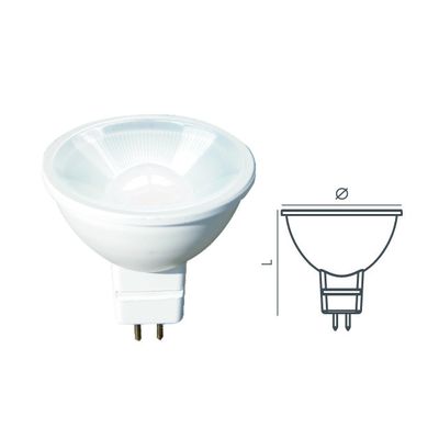 Υψηλής ισχύος 7w Gu5.3 Led Mr16 220v Downlight Spot 120 βαθμούς για σύγχρονο σχεδιασμό και πώληση