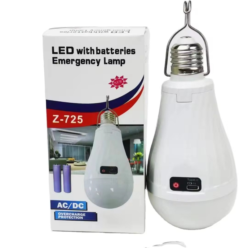 Υπηρεσία λυχνιών LED για λύσεις φωτισμού 15W E27 B22 Λιθιοειδής μπαταρία επαναφορτιζόμενη AC/DC