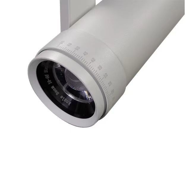 COB LED Focal Light Track Light με ενσωματωμένο περίβλημα από αλουμίνιο και αντικειμενικό φακό