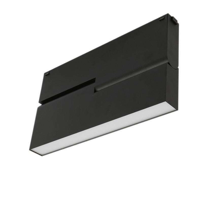 110° γωνία δέσμης 10w Cob Dimmable Recessed Magnetic Led Track Light για φωτεινούς χώρους