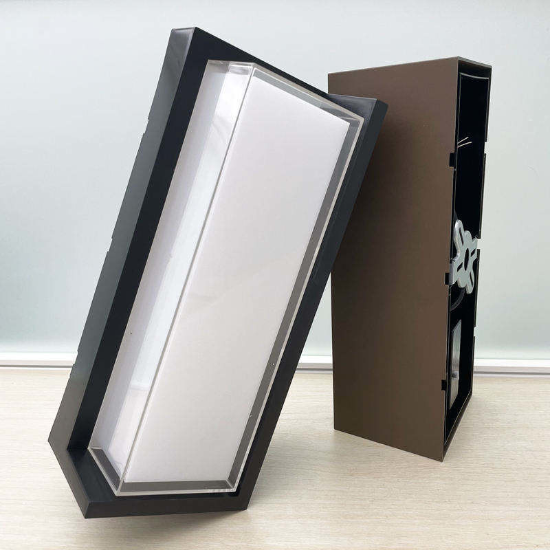Σύγχρονο 24W LED εξωτερικό τοίχο τοποθετημένο οικιακά φωτιστικά τοίχωμα λάμπα φως φωτισμού με 1-