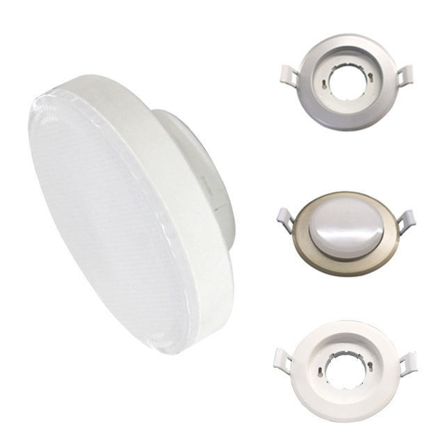 Προσαρμογή Gx53 LED Downlight με βαθμολογία IP40 και αποδοτικότητα 800lm / w