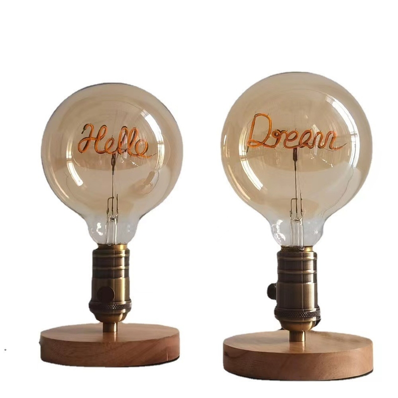 Προσαρμογή GLOBE LED λαμπτήρα πυράκτωσης σειράς G125 για διακοσμητικό φωτισμό Edison