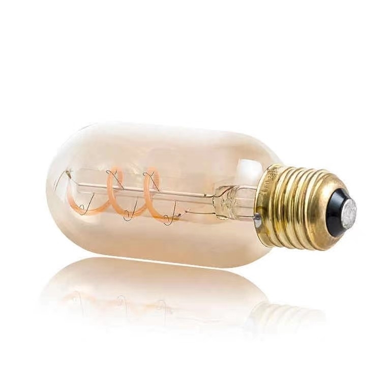 Βιντέο μαλακό ευέλικτο λαμπτήρα με φως LED T45 λυχνίο με ευθεία νήματα 2- για κατοικίες